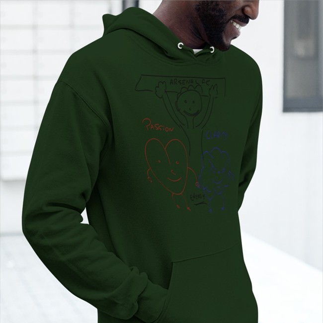 The Match Day Shop Arsenal Fc Passion Clarity Energy All Or Nothing Tee Connor Humm Arsenal Fc Passion Clarity Energy Shirts
