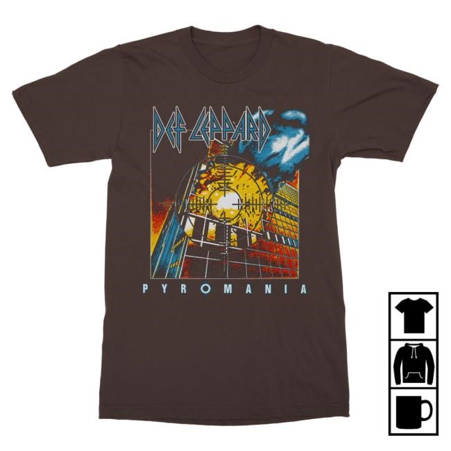 Official Def Leppard Merch Store Clothing St Louis, Mo 2024 Tour Hot Shirt DefLeppard
