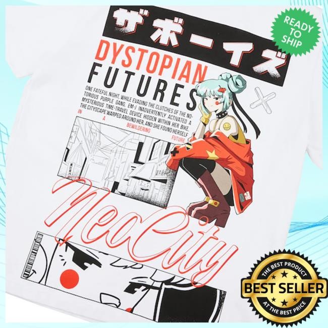 Official The Boys Merch Store NeoCity Dystopian Futures Oversized Tshirt TheBoys