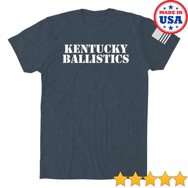 Official Kentucky Ballistics Merch Bunker Branding Kentucky Ballistics KB Top Shirt Navy BunkerBranding KentuckyBallistics