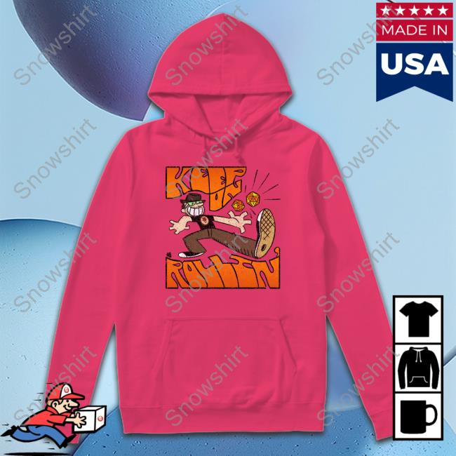 Thenerdcircus Merch Keep on Rollin' Hoodie Todd Stashwick