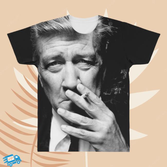 Official Artist Shot David Lynch All Over Print T Shirt Artistshot