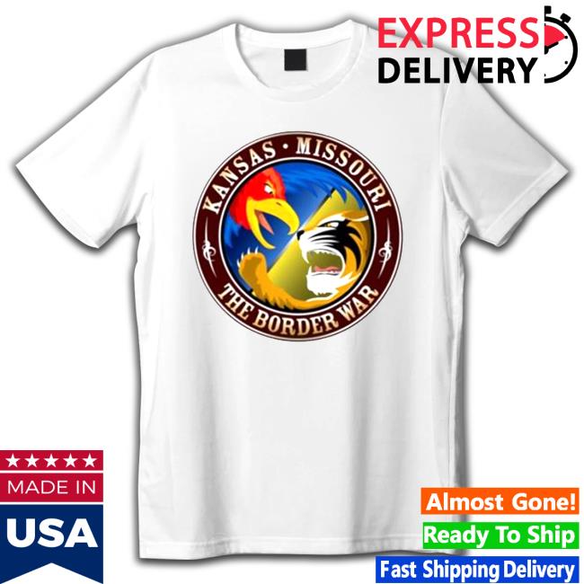 Official Border War Kansas Vs Missouri T Shirt