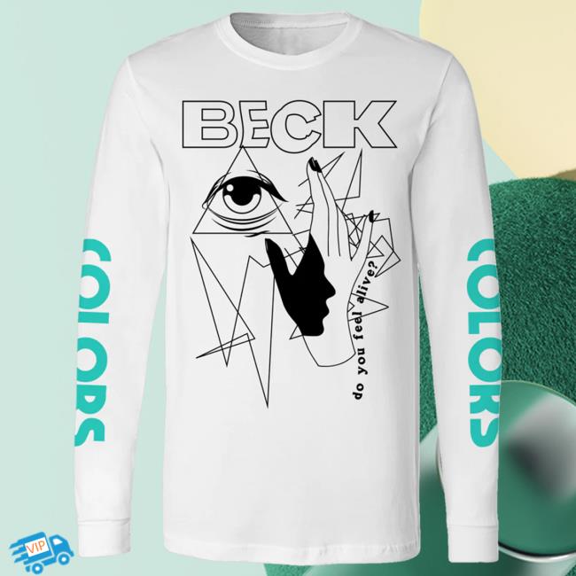 Beck Hand Eye Do you Feel Alive New Long Sleeve Tee