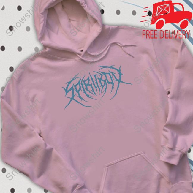 Official Spiritbox Merch Death Metal Logo Hoodie Official Death Metal Logo Tee