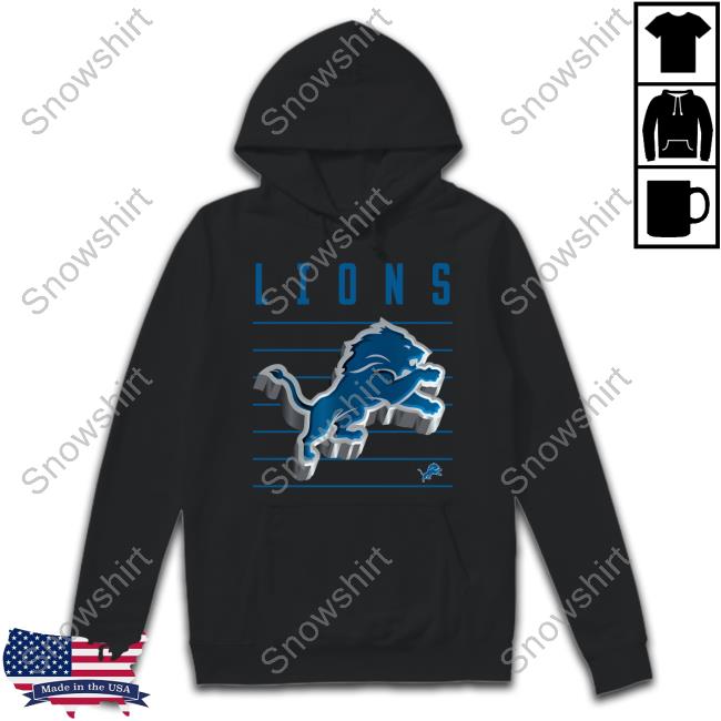 Detroit Lions Three Dimes T Shirt