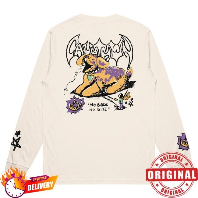 Official Cavetown Merch Store No Bark No Bite Long Sleeve Hot Shirt Cave town