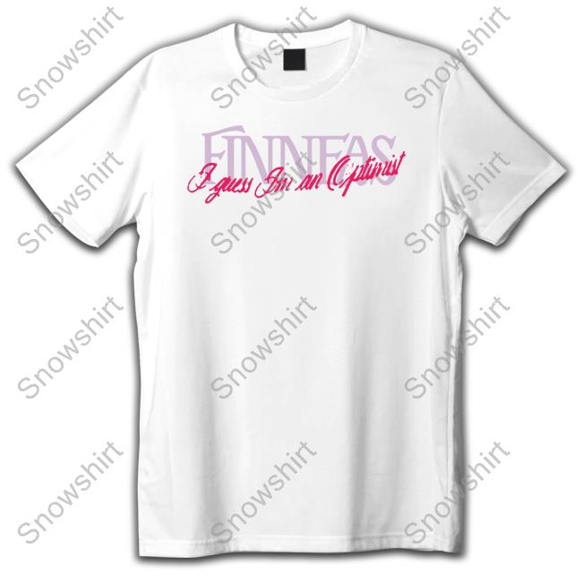 Finneas Merch I Guess Im An Optimist Shirts Finneasofficial
