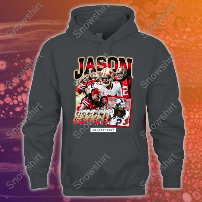 Official Jason Verrett T Shirt Jason Verrett Shirt San Francisco 49Ers