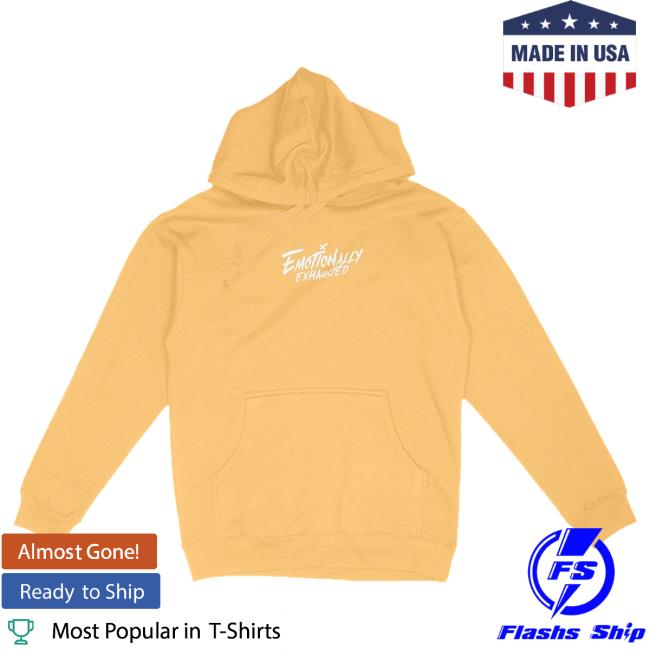 Official Philip Defranco Merch Store Beautiful Bastard Emotionally Exhausted Peach Pastel Popover Hoodie Beautifulbastard Philipdefranco Shop