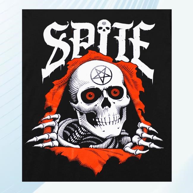 Spite Cult Skeleton New Shirt Spite Cult Merch