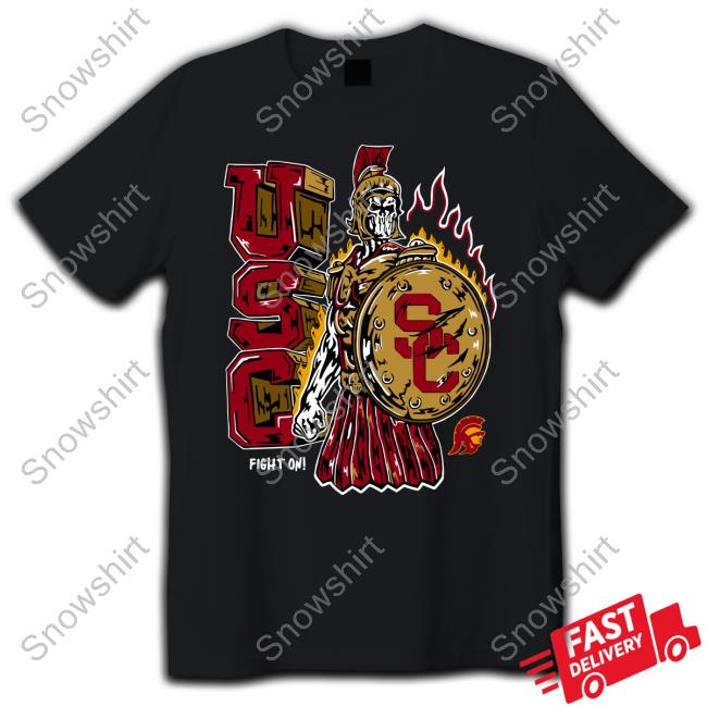 Warren Lotas College Football Shirt Usc Fight On