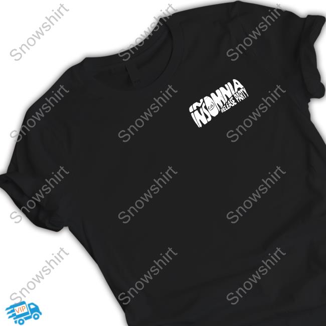Official Eaj Park Merch Insomnia Release Party Cat Tee