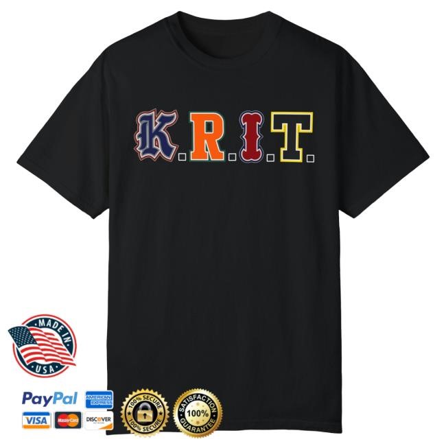 Official Merchbar Big Krit Shop Big K.R.I.T. Varsity New Shirt Merch Bar