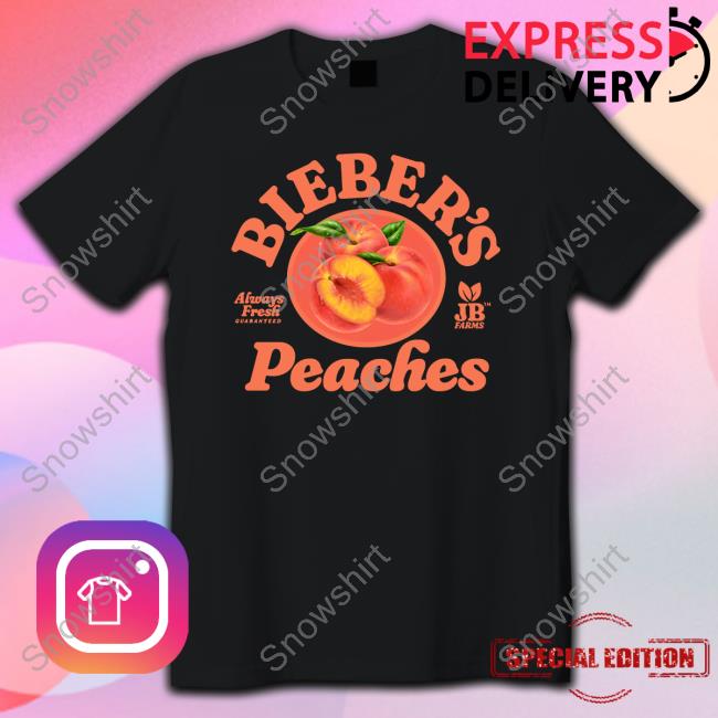 Bieber's Peaches Shirt