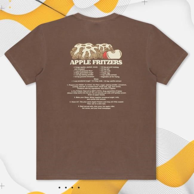 Official Old Time Hawkey Apple Fritzer Popover Shirt