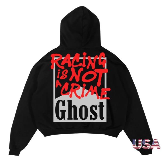 Ghost Racing Not A Crime Paint Hot Shirt - Black