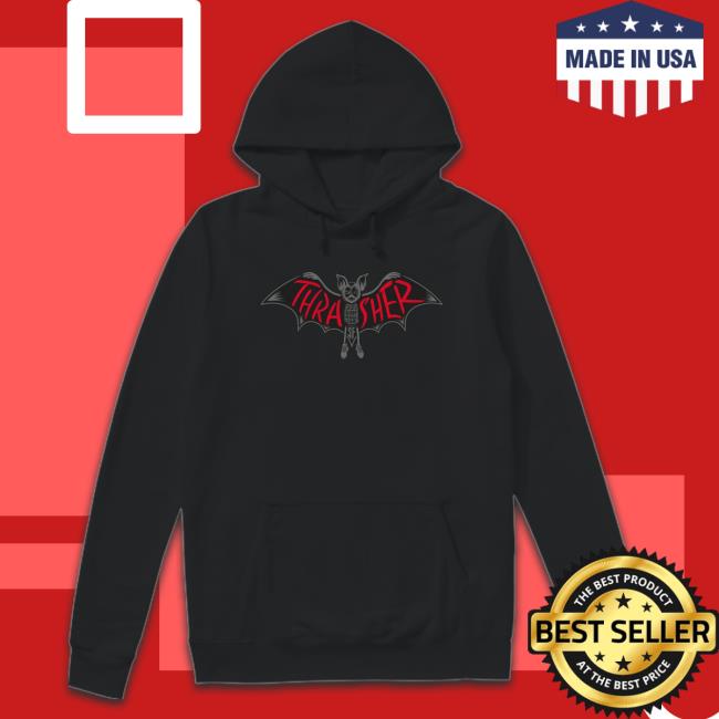 Thrasher bat Long Sleeve Tee