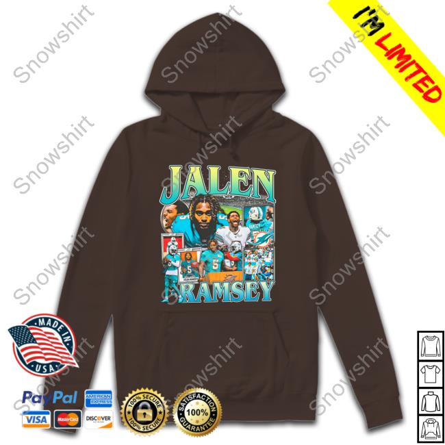 Miami Dolphins Jalen Ramsey Tee Shirt Official Game Changer Merch Jalen Ramsey Dolphins Tee