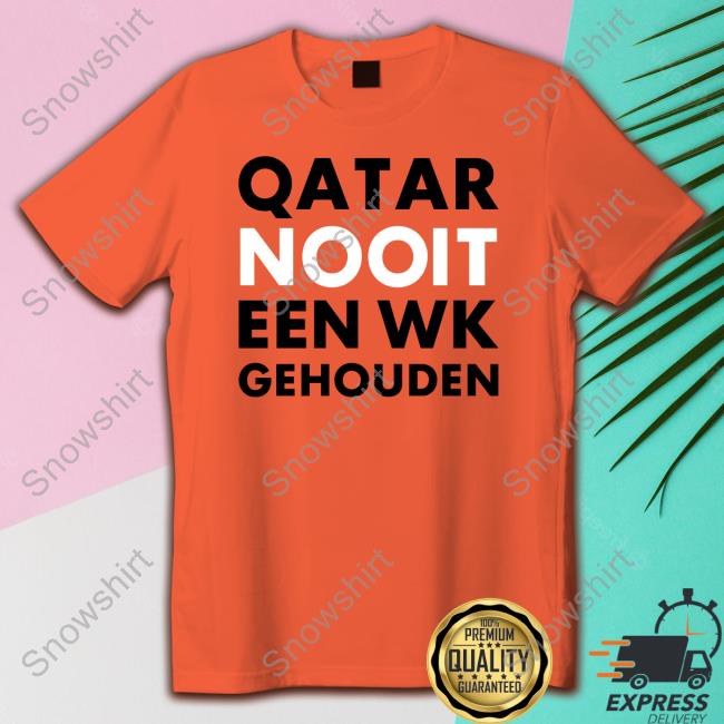 Rob Scheepers Shop Hét Wk 2022 Qatar Nooit Een Wk Gehouden Shirt Long Sleeve Tee