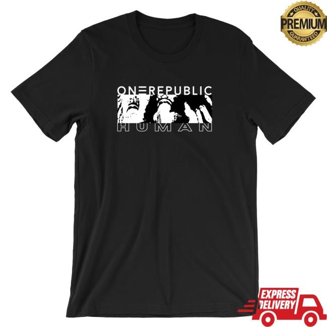 Official One Republic Shop Onerepublic Black Human Statue Shirt 2024