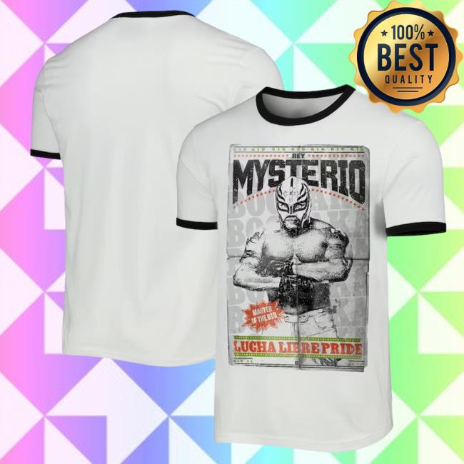 Wwe Rey Mysterio Lucha Libre Pride Ringer New T-Shirt
