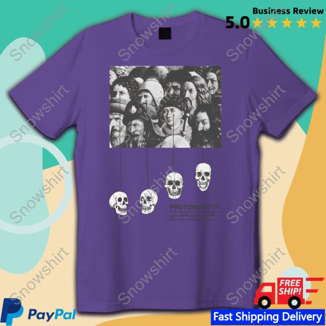 Hello Merch Protomartyr Skulls Sweatshirt Hello Merch Protomartyr Skulls Cap