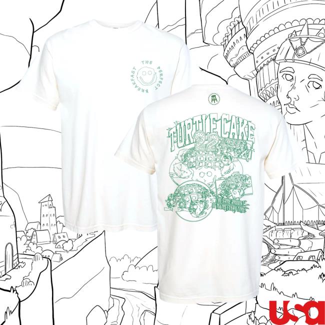 Official Barstool Merch Shop A New Untold Story Turtle Cake New Tee