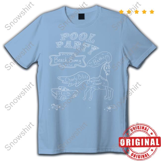 Beach Bunny Music 2023 Pool Party Shirts