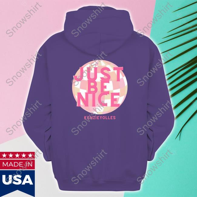 Official Printify Your Local Optimist Just Be Nice Long Sleeve Tee Official Printify Your Local Optimist Just Be Nice Cap