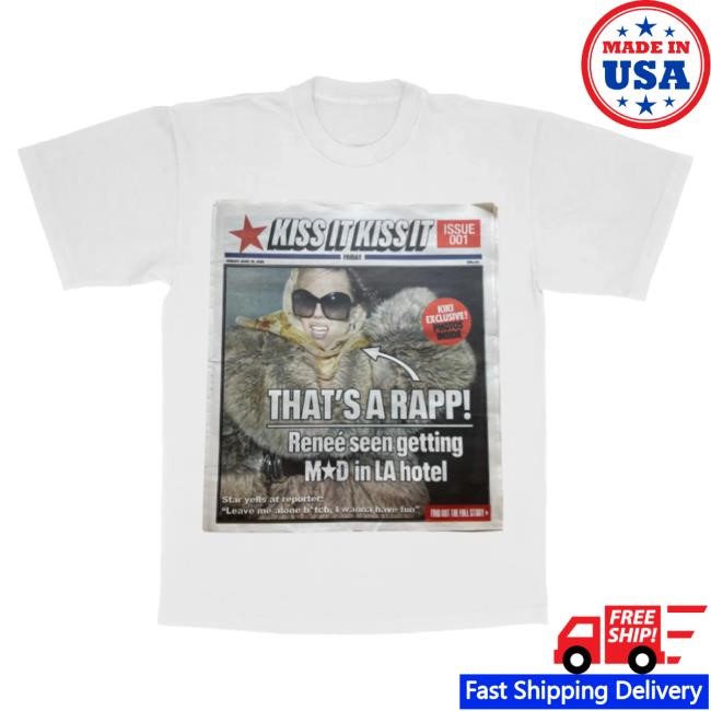 Official Complex Merch Store Renee Rapp Tabloid Top Shirt Reneé Rapp