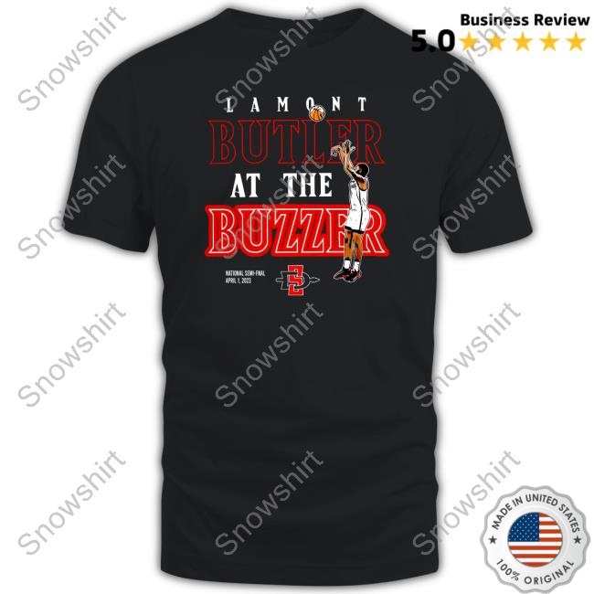 NIL Lamont Butler At The Buzzer T-Shirt Lamont Butler At The Buzzer Shirt