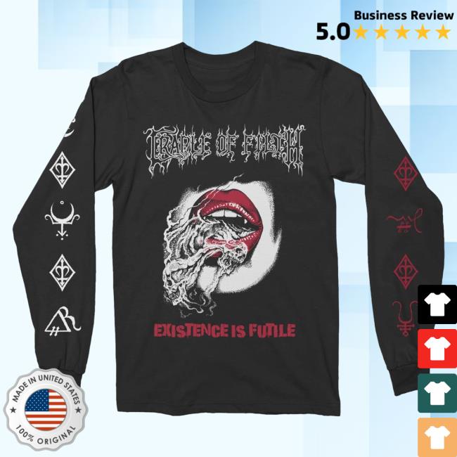 Official Night Shift Merch Indie Merch Store Cradle Of Filth - Lips Of War Long Sleeve Shirt NightShiftMerch IndieMerchStore Official Night Shift Merch Indie Merch Store Cradle Of Filth - Lips Of War Long Sleeve T-Shirt NightShiftMerch IndieMerchStore