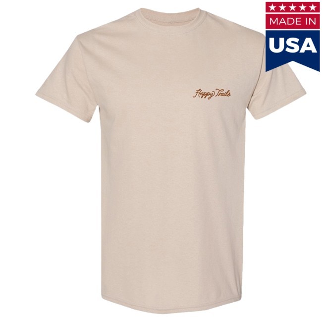 Happy Trails Tee Shirt Orville Peck Shop Apparel