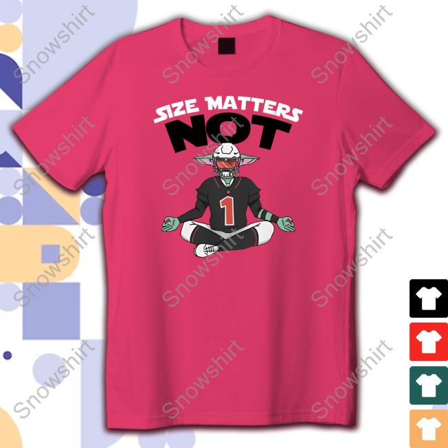 Tfg Size Matters Not Long Sleeve Tee Official That Franchise Guy Tfg Size Matters Not Shirt
