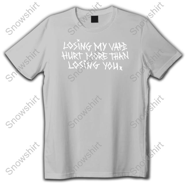 Losing My Vape Hurt More Than Losing You Long Sleeve Shirt Shirts That Go Hard Losing My Vape Hurt More Than Losing You Crewneck Sweatshirt