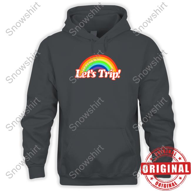 Official Lets Trip Rainbow T Shirt Official Chris Sturniolo Merch Lets Trip Rainbow Shirts Sturnioloclothing