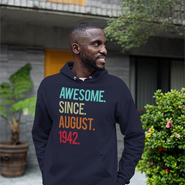 Awesome Since August 1942 Tee Isobel Awesome Since August 1942 Sweatshirt Isobelball5