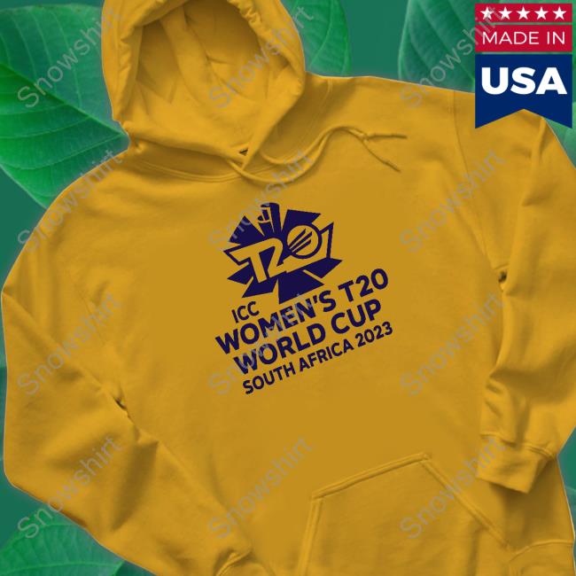 Icc Womens T20 World Cup Hoodie Icc Womens T20 World Cup South Africa 2023 Tee Icc Cricket Store