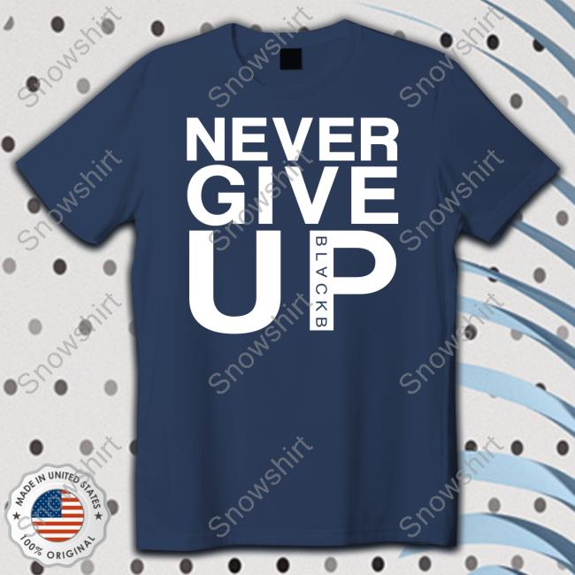 Mo Salah Never Give Up Black B Long Sleeve Shirt