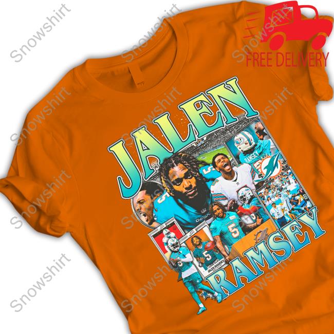 Miami Dolphins Jalen Ramsey Tee Shirt Official Miami Dolphins Jalen Ramsey T Shirts