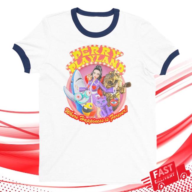Official Katy Perry Merch Store Katy Perry Playland Ringer Attractive Shirt KatyPerry