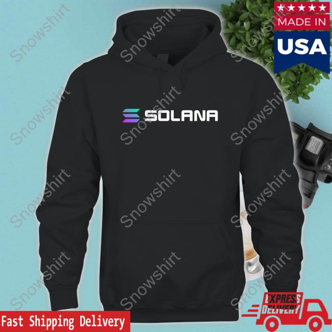 Official Solana Merch Store Solana Logo Sweartshirt Hoodie