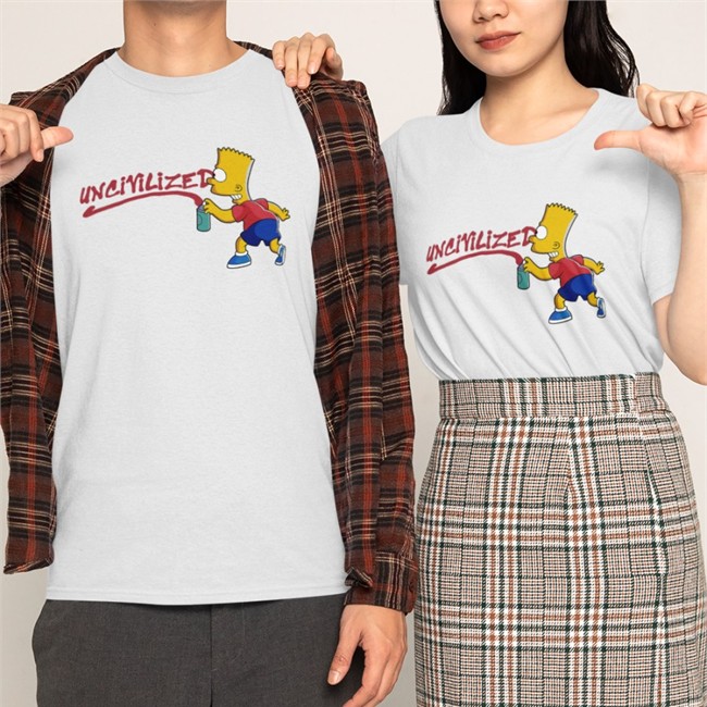El Barto Hoodie Uncivilized