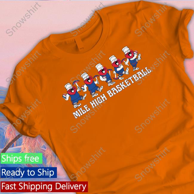 Barstool Sports Mile High Basketball T Shirt Mile High Basketball Tee