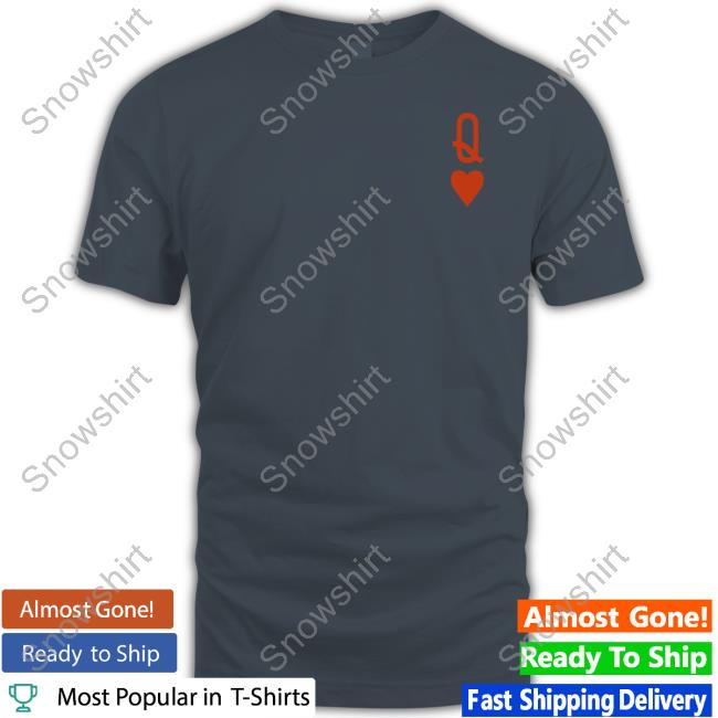 Queens Of The Stone Age Store Queen Of Hearts Tee Official Age Queen Of Hearts Long Sleeve Tee