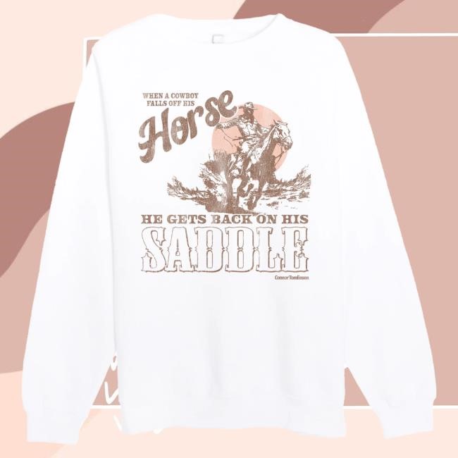 Official Connor Tomlinson Merch Store Connor Tomlinson Cowboy Sweatshirt