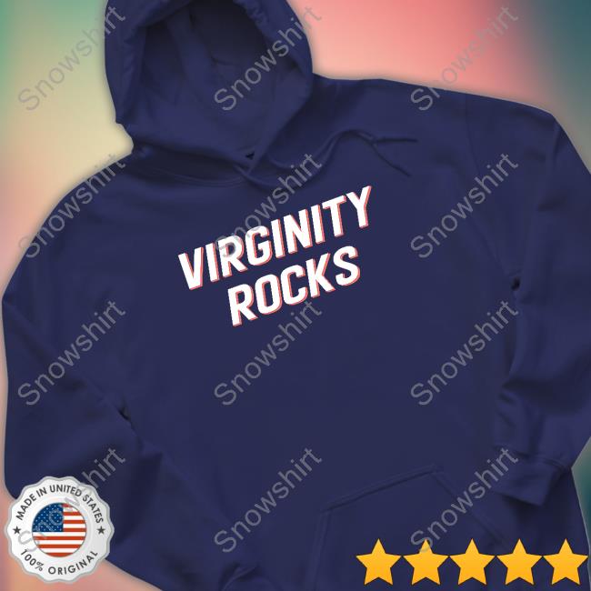 Official Virginity Rocks Hooded Sweatshirt Jonah Scott Official Virginity Rocks Hoodie Jonah Scott