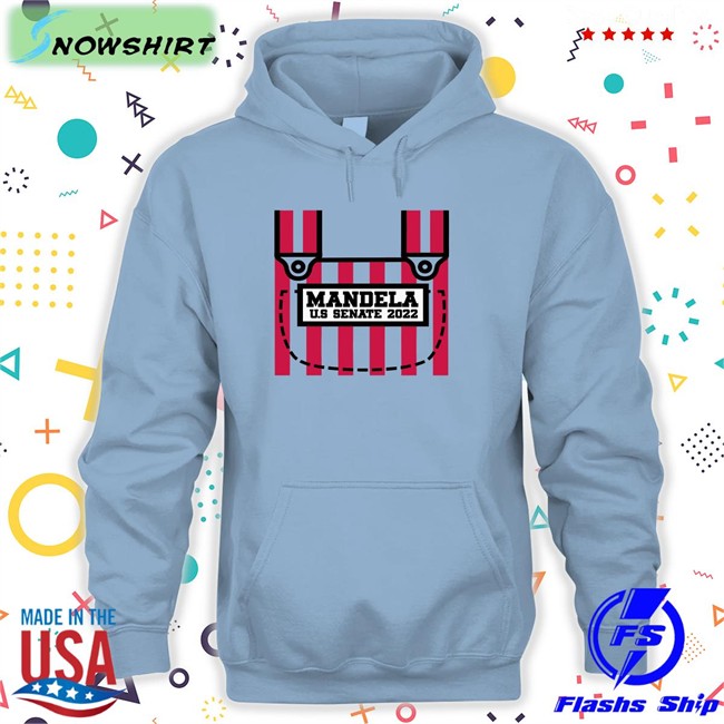 Mandela Us Senate 2022 Shirt Mandela Bib Long Sleeve Tee Mandela Barnes Store
