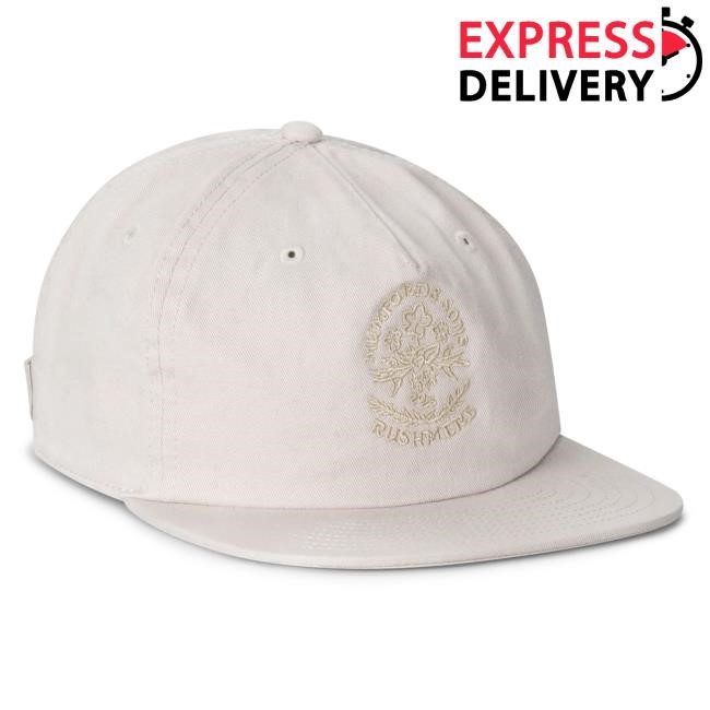 Official Mumford And Sons Merch Bone Embroidered Five Panel Hat